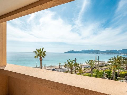 Studio 4 personnes - 1 coin nuit - Climatisation - Terrasse ou balcon - Vue mer