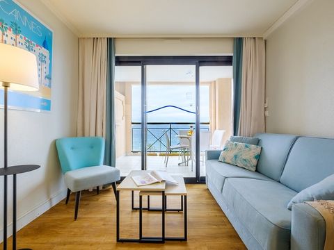 Studio 4 personnes - 1 coin nuit - Climatisation - Terrasse ou balcon - Vue mer