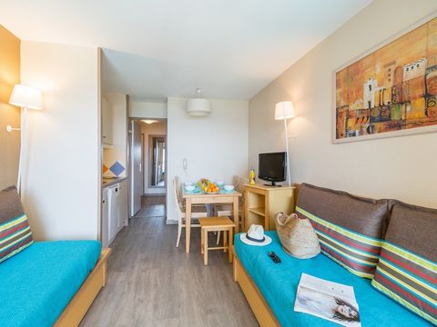 Studio 5 personnes - 1 coin nuit - Vue mer - Terrasse ou balcon