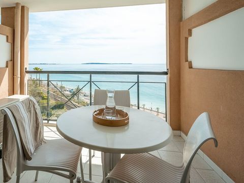 Appartement 4 personnes - 1 chambre - Vue sur la mer - Climatisation - Terrasse ou balcon