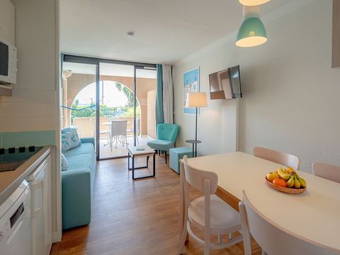 Appartement 4 personnes - 1 chambre - Climatisation - Terrasse ou balcon