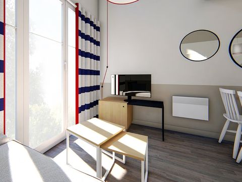 STUDIO 2 personnes - Studio - Terrasse ou balcon - Simple étage