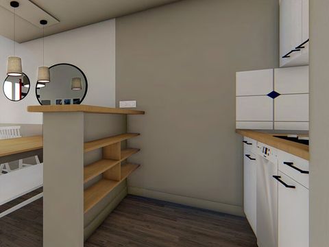 APPARTEMENT 6 personnes - 1 chambre + 1 alcôve - Terrasse ou balcon