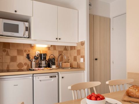 Appartement 4 personnes - 1 chambre - Terrasse ou balcon - Vue sur le jardin
