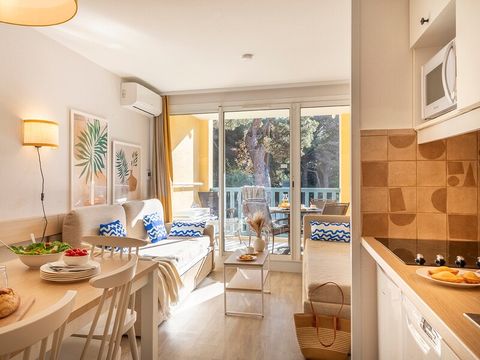 Appartement 4 personnes - 1 chambre - Terrasse ou balcon - Vue sur le jardin