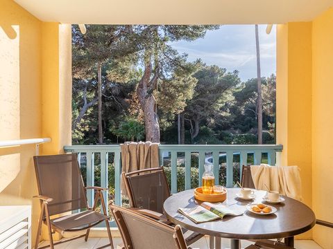 Appartement 4 personnes - 1 chambre - Terrasse ou balcon - Vue sur le jardin
