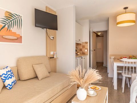 Appartement 4 personnes - 1 chambre - Terrasse ou balcon - Vue sur le jardin