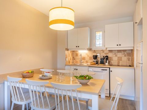 Appartement 6 personnes - 1 chambre + 1 coin nuit - Terrasse ou balcon - Vue sur le jardin