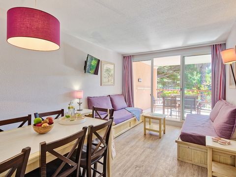 APPARTEMENT 6 personnes -  1 chambre + 1 coin nuit - Terrasse ou balcon - Vue sur le jardin