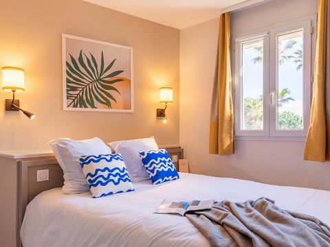 Appartement 6 personnes - 1 chambre + 1 coin nuit - Terrasse ou balcon - Vue sur le jardin