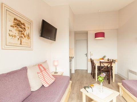Appartement 4 personnes - 1 chambre – Terrasse ou balcon – Vue jardin