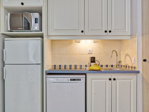 Appartement 6 personnes - 1 chambre + 1 coin nuit –Terrasse ou balcon – Vue jardin