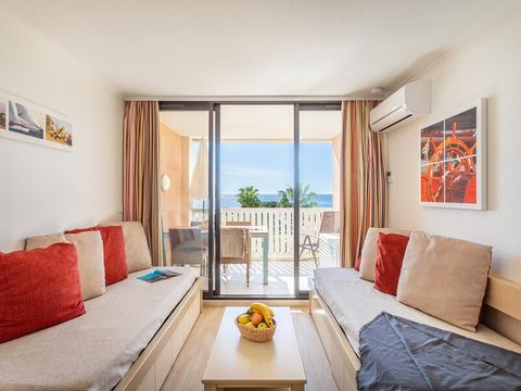 Appartement 4 personnes - - 1 chambre - Terrasse ou balcon - Vue mer - Exposition sud