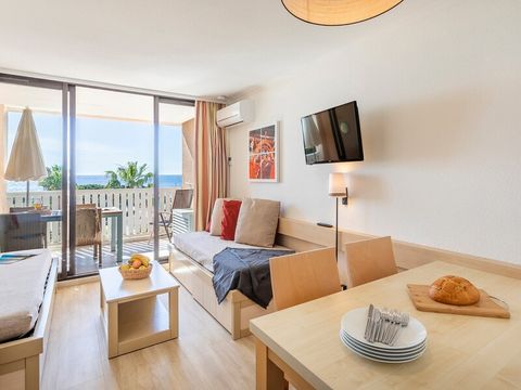 Appartement 4 personnes - - 1 chambre - Terrasse ou balcon - Vue mer - Exposition sud