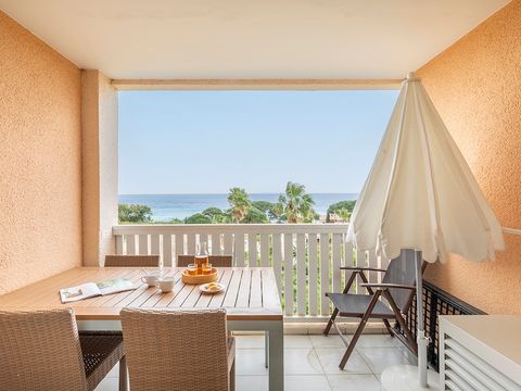 Appartement 4 personnes - - 1 chambre - Terrasse ou balcon - Vue mer - Exposition sud