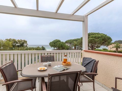 Appartement 6 personnes - - 1 chambre + 1 alcôve - Terrasse ou balcon - Vue sur la mer - Exposition sud