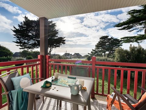 Appartement 4 personnes - - 1 chambre - Terrasse ou balcon - Vue sur la mer