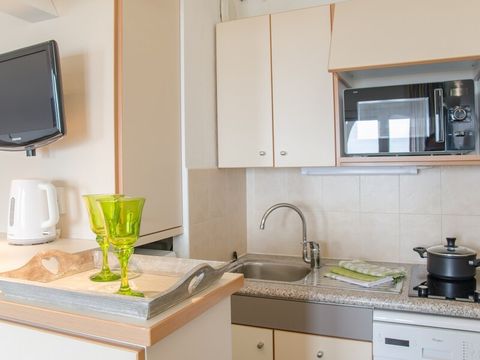 STUDIO 4 personnes - Studio - 1 coint nuit - balcon - vue mer