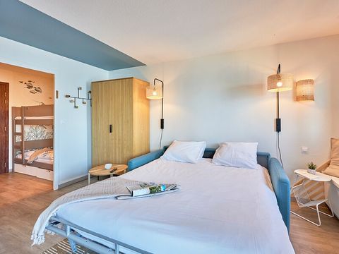 STUDIO 4 personnes -  4 personnes + 1 coin nuit - Balcon - Vue mer - Rénové