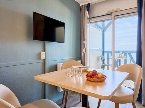 STUDIO 4 personnes -  4 personnes + 1 coin nuit - Balcon - Vue mer - Rénové