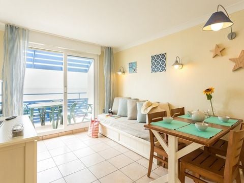 Appartement 4 personnes - 1 chambre - Balcon - Vue sur la mer