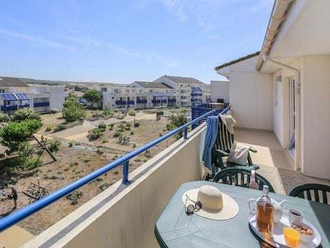Appartement 6 personnes - 2 chambres - Balcon