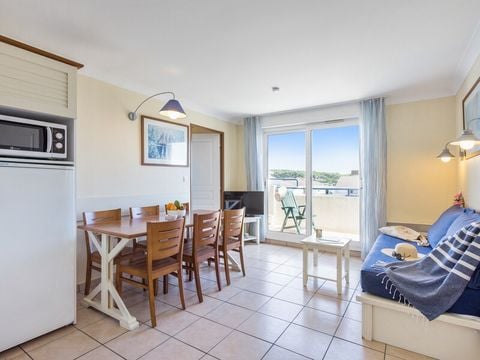 Appartement 6 personnes - 2 chambres - Balcon