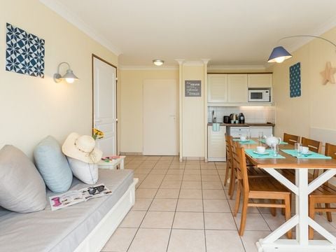 APPARTEMENT 6 personnes - 2 chambres - Balcon - Vue sur la mer