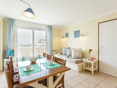 Appartement 6 personnes - 2 chambres - Balcon - Vue sur la mer