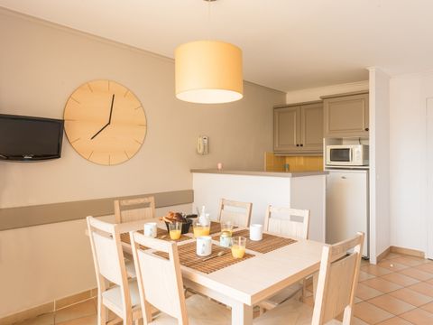 Appartement 6 personnes - 1 chambre + 1 coin nuit - Terrasse ou balcon