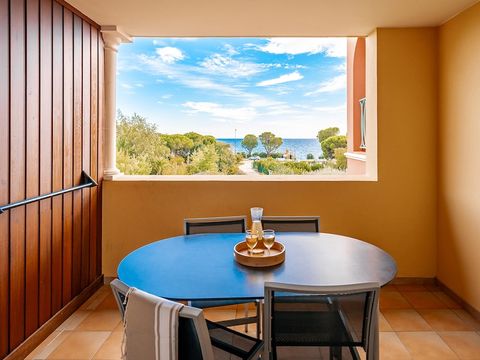 Appartement 4 personnes - 1 chambre - Terrasse ou balcon - Vue sur la mer - Climatisé