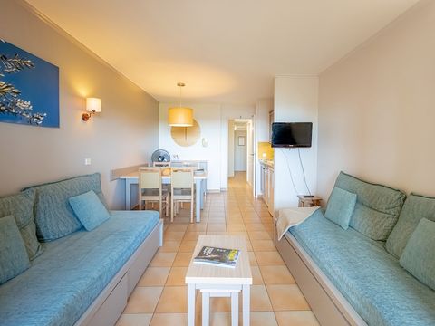 Appartement 4 personnes - 1 chambre - Terrasse ou balcon - Vue sur la mer - Climatisé