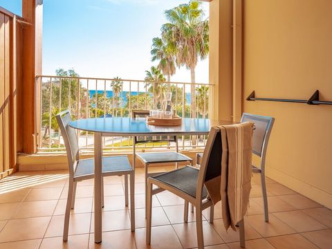 Appartement 6 personnes - 1 chambre - Terrasse ou balcon - Vue sur la mer - Climatisé