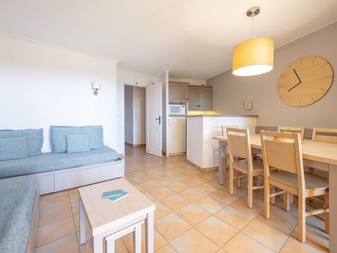 Appartement 6 personnes - 1 chambre - Terrasse ou balcon - Vue sur la mer - Climatisé