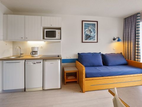Studio 4 personnes - 1 coin - Nuit - Balcon