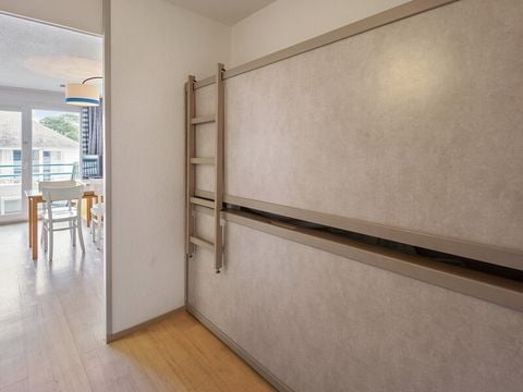Studio 4 personnes - 1 coin - Nuit - Balcon