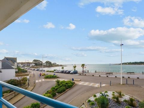 Studio 4 personnes - 1 coin - Nuit - Balcon - Vue mer