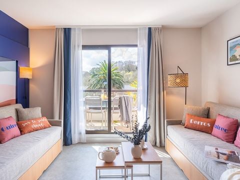 Appartement 7 personnes - 2 CHAMBRES - TERRASSE OU BALCON