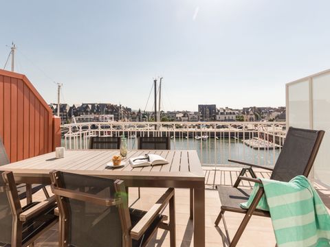 APPARTEMENT 6 personnes - 2 chambres - Terrasse ou balcon - Bâtiments portuaires