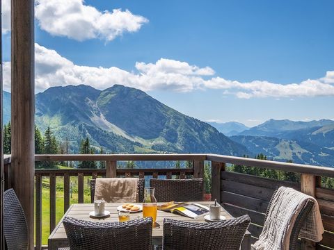APPARTEMENT 6 personnes - 2 chambres - Balcon - Vue montagne dégagée