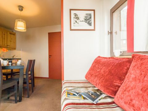 APPARTEMENT 6 personnes - 1 chambre + 1 coin nuit vue montagne dégagée