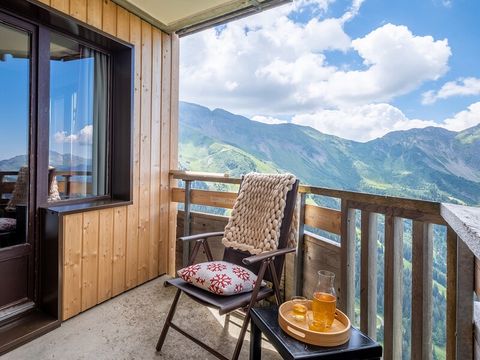 APPARTEMENT 6 personnes - 1 chambre + 1 coin nuit vue montagne dégagée