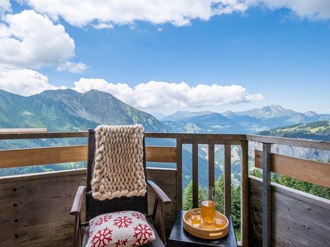 APPARTEMENT 6 personnes - 1 chambre + 1 coin nuit vue montagne dégagée