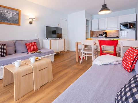 Appartement 6 personnes - 1 chambre - 1 coin - Nuit - Vue montagne