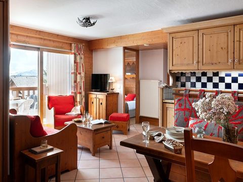 Appartement 6 personnes - 2 chambres - Vue montagne