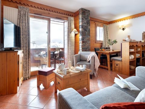 Appartement 7 personnes - 2 chambres à coucher + 1 coin nuit - sans balcon
