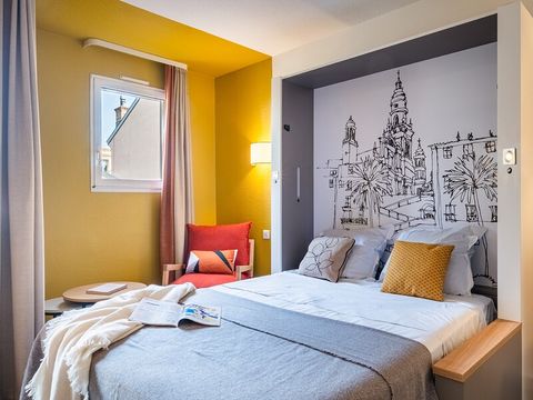 Studio 4 personnes - Studio 4 personnes, 1 coin nuit, balcon, climatisé, vue cour, rénové