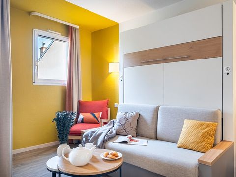 STUDIO 4 personnes - Studio 4 personnes, 1 coin nuit, balcon, climatisé, vue cour, rénové