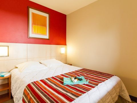 Appartement 6 personnes - 1 chambre - 1 coin - Nuit - Terrasse ou Balcon