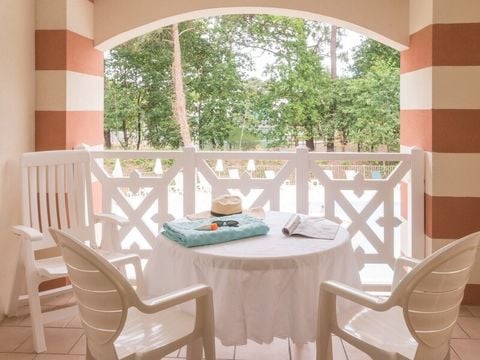 APPARTEMENT 5 personnes - 1 chambre - Terrasse ou balcon